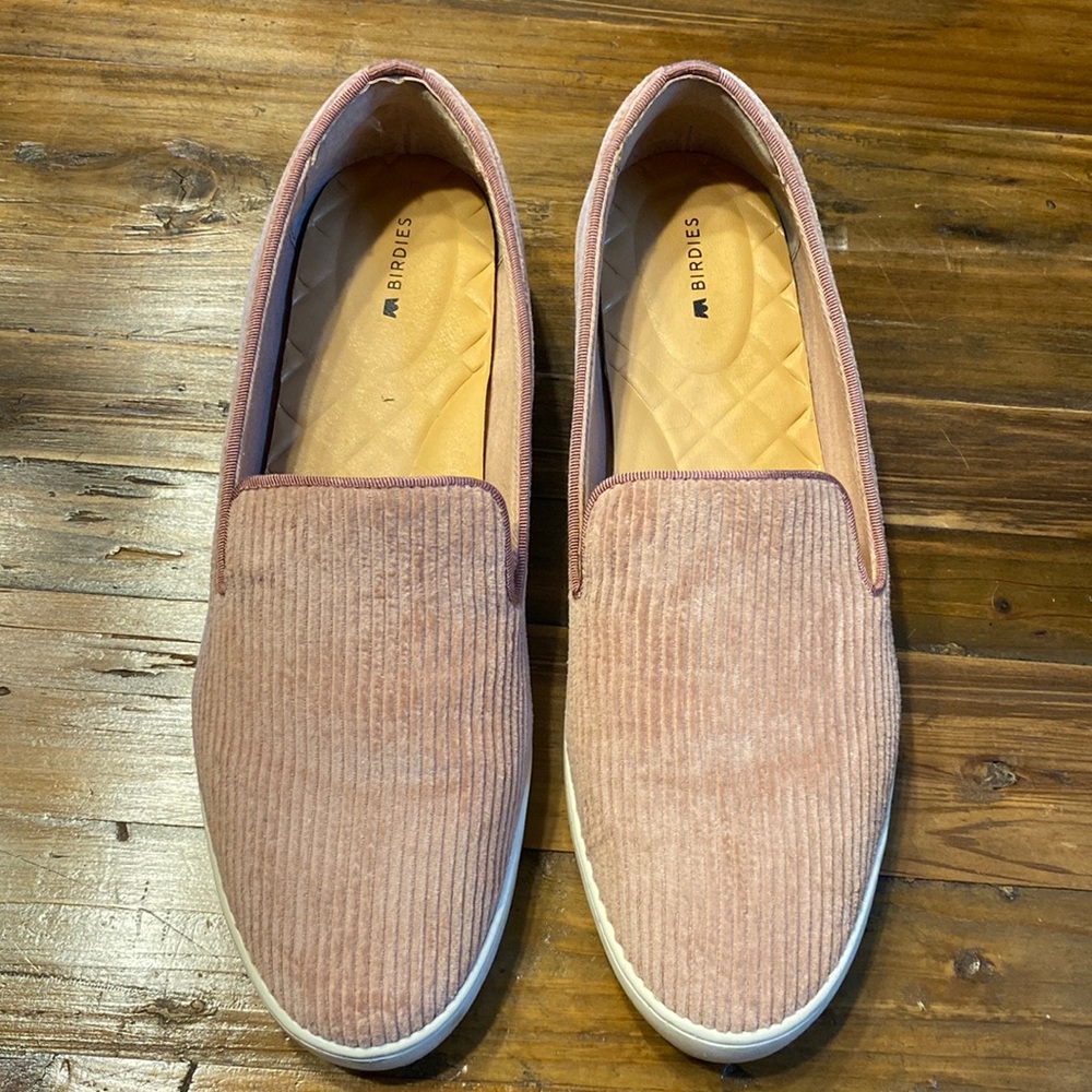 Birdies Flats Pink Corduroy